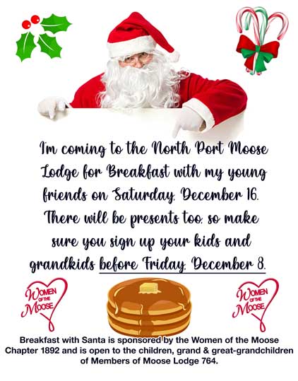 breakfast w/Santa